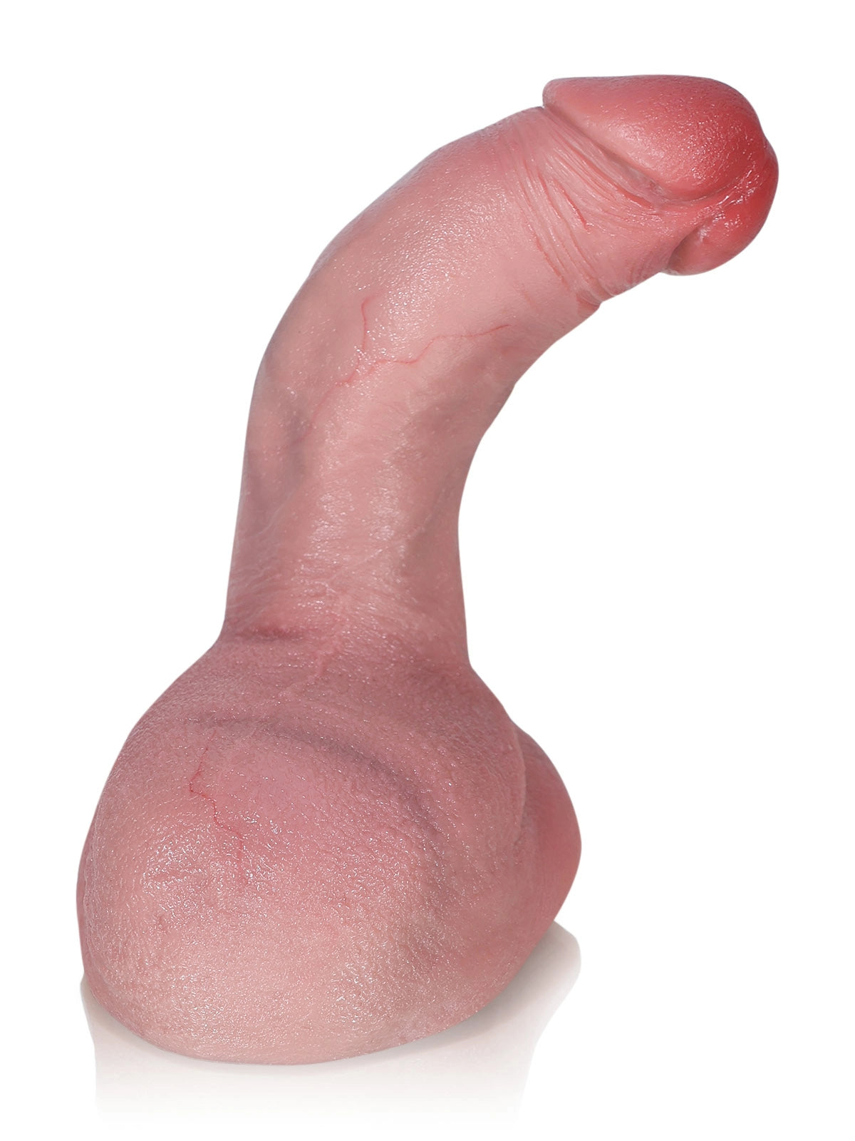 Julian | Kompakter realistischer Dildo mit großen Hoden für Einsteiger | 16 cm