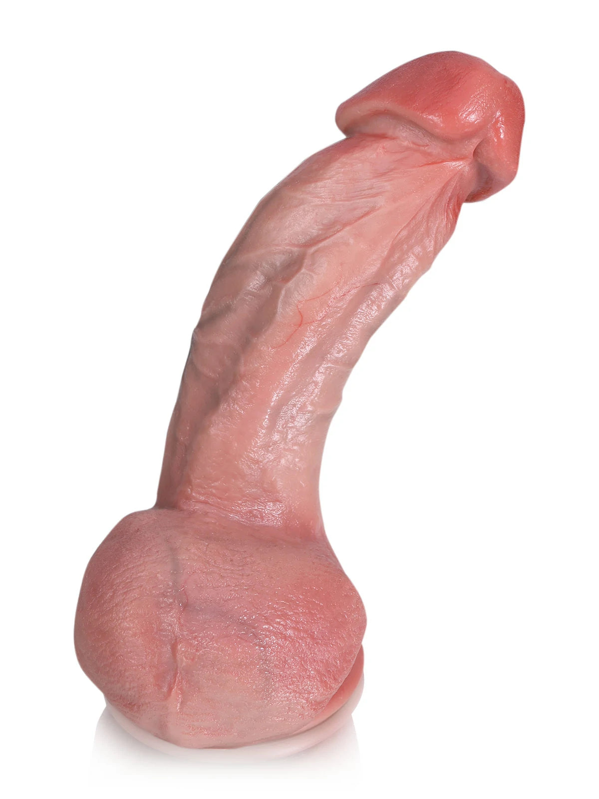 Wilhelm | Realistischer Dildo mit Pilzeichel und Rückengratleiste | 22,5 cm
