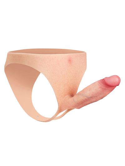 Alarich | Hohler Umschnalldildo mit Harnröhrenwulst | 20 cm