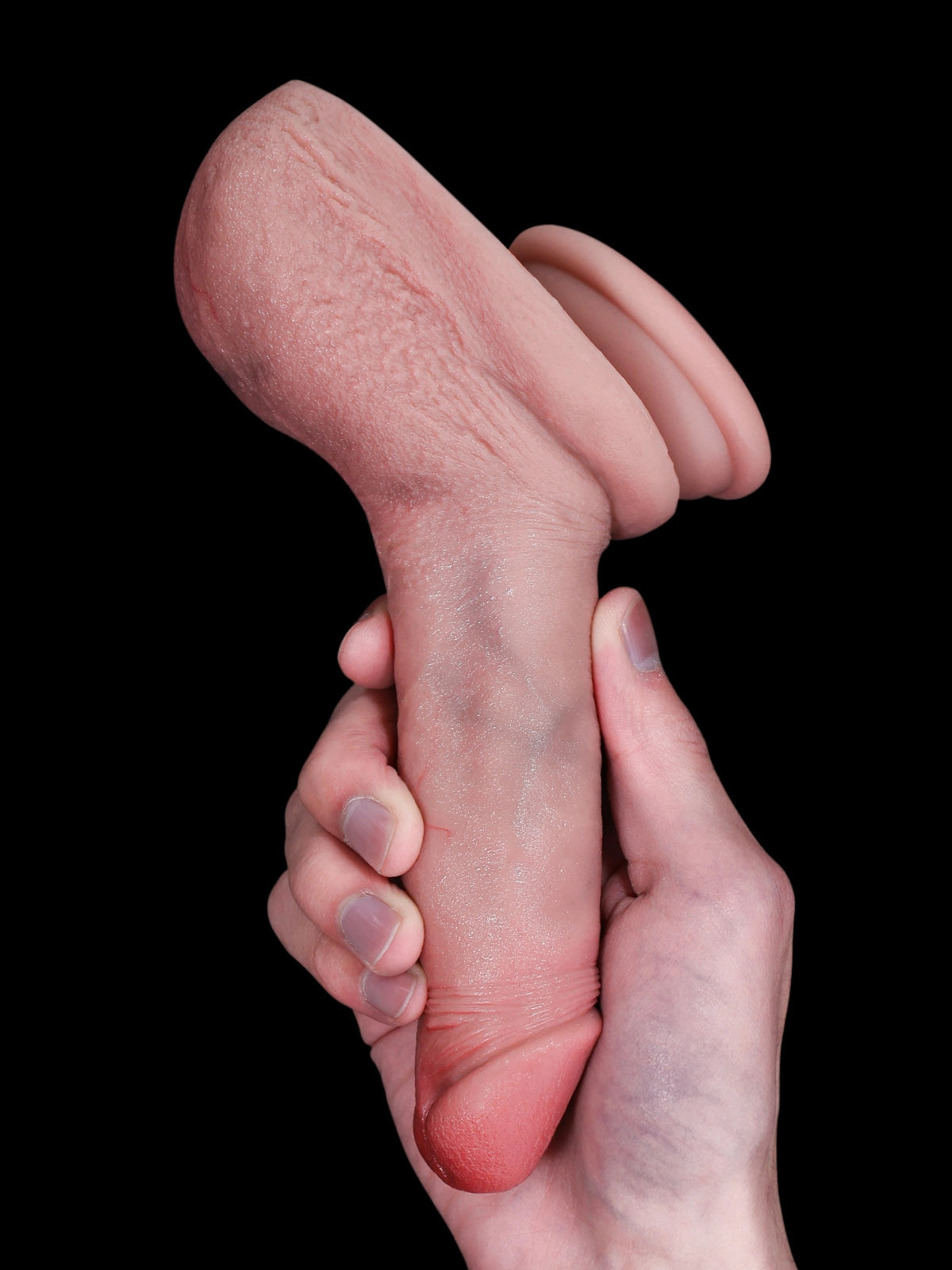 Julian | Kompakter realistischer Dildo mit großen Hoden für Einsteiger | 16 cm